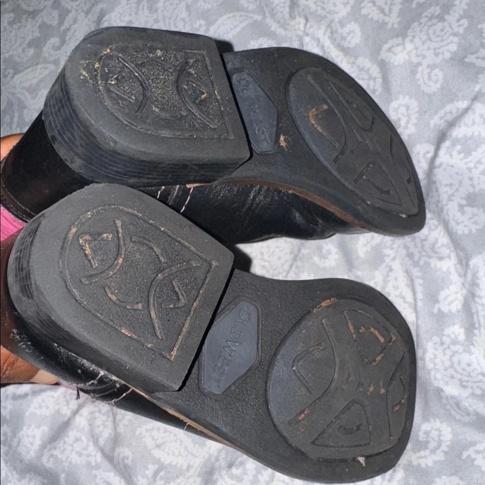 Old west Square toe  boots size 8